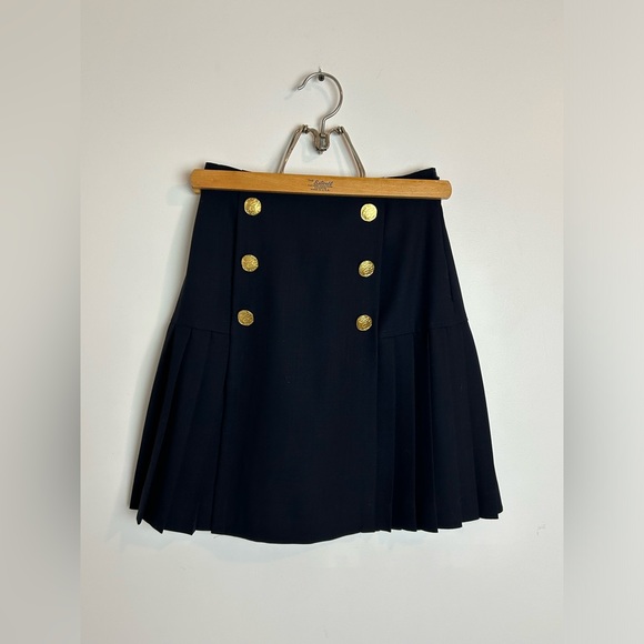 Vintage Pleated Wool Skirt (NWT Deadstock vintage) - Picture 1 of 4